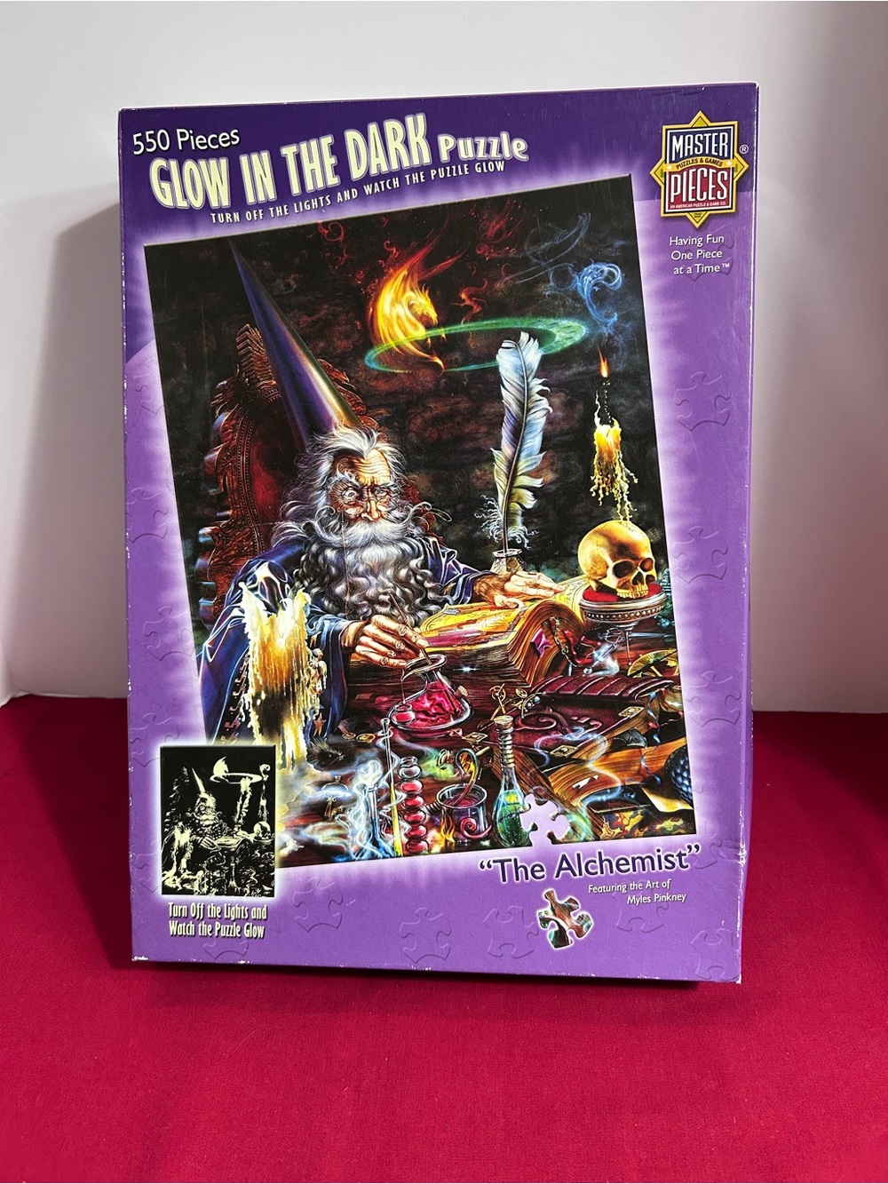MasterPieces "The Alchemist" Glow-in-the-Dark 550-Piece Puzzle